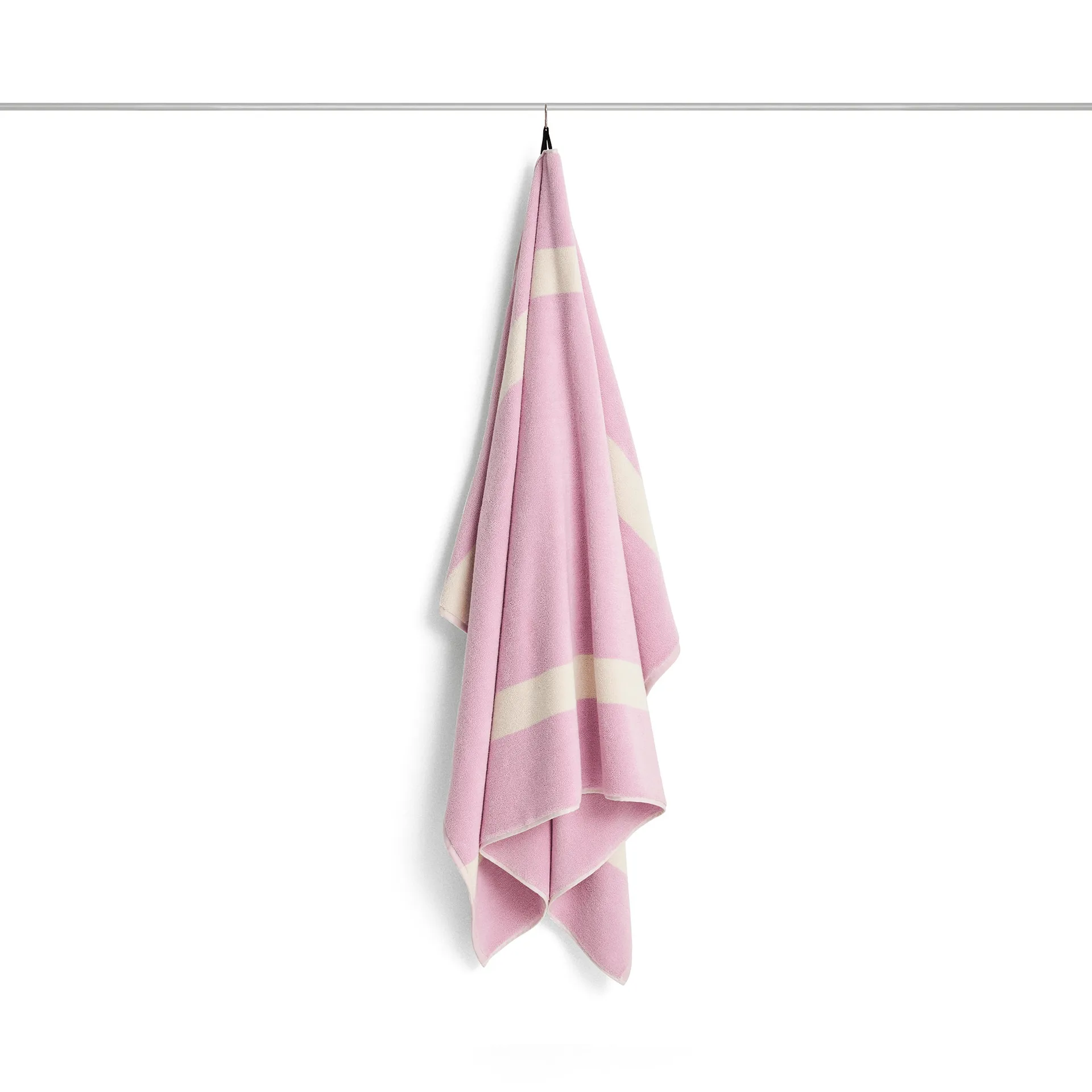Stripe asciugamano, Cool pink, 100x150 cm HAY