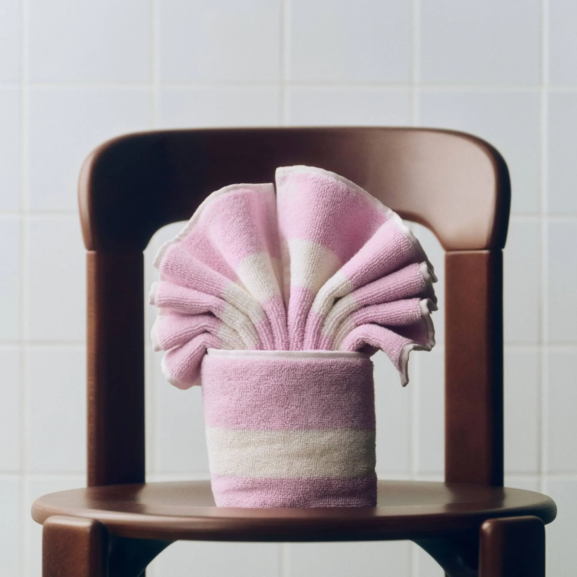 Stripe asciugamano, Cool pink, 40x60 cm HAY