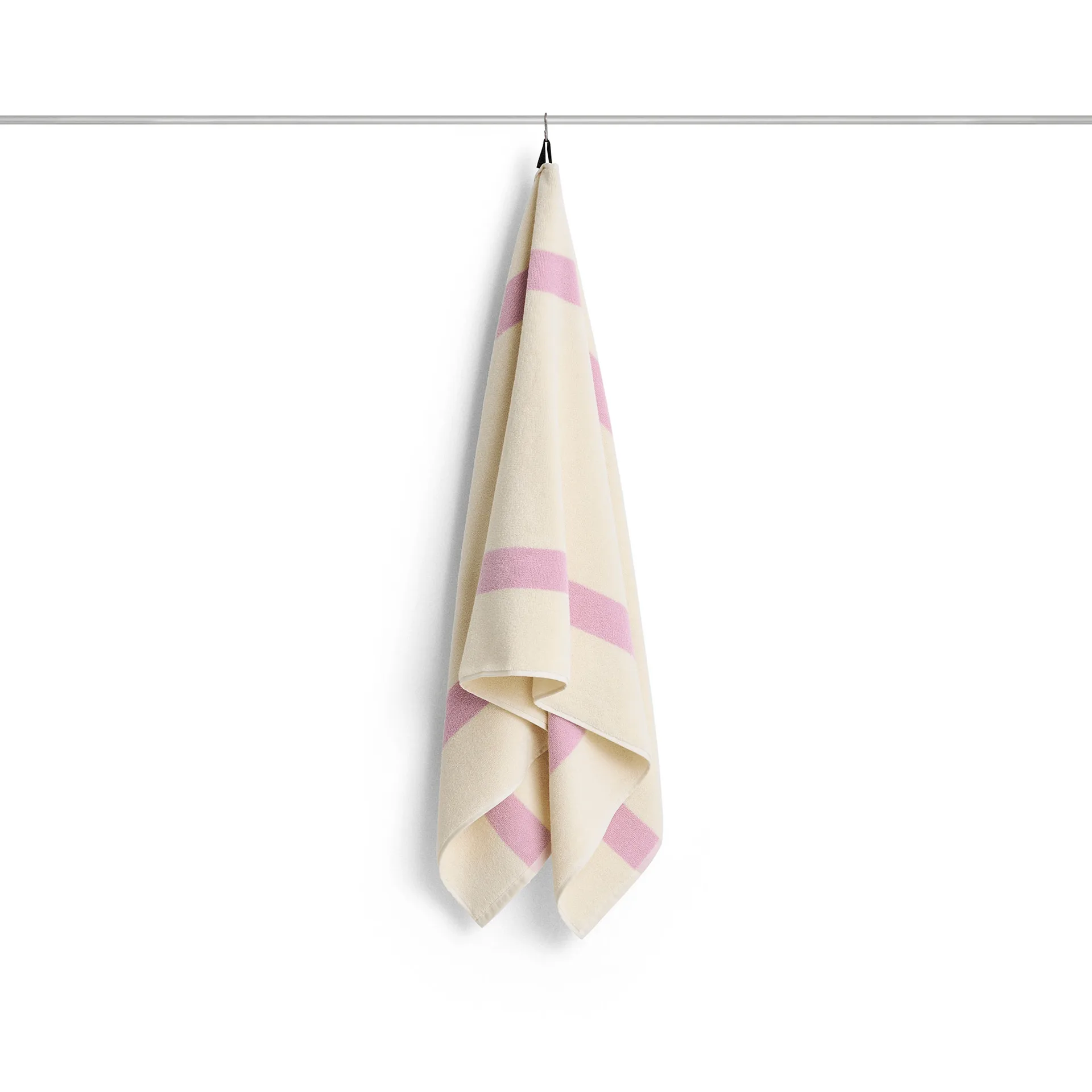 Stripe asciugamano, Cool pink, 70x140 cm HAY