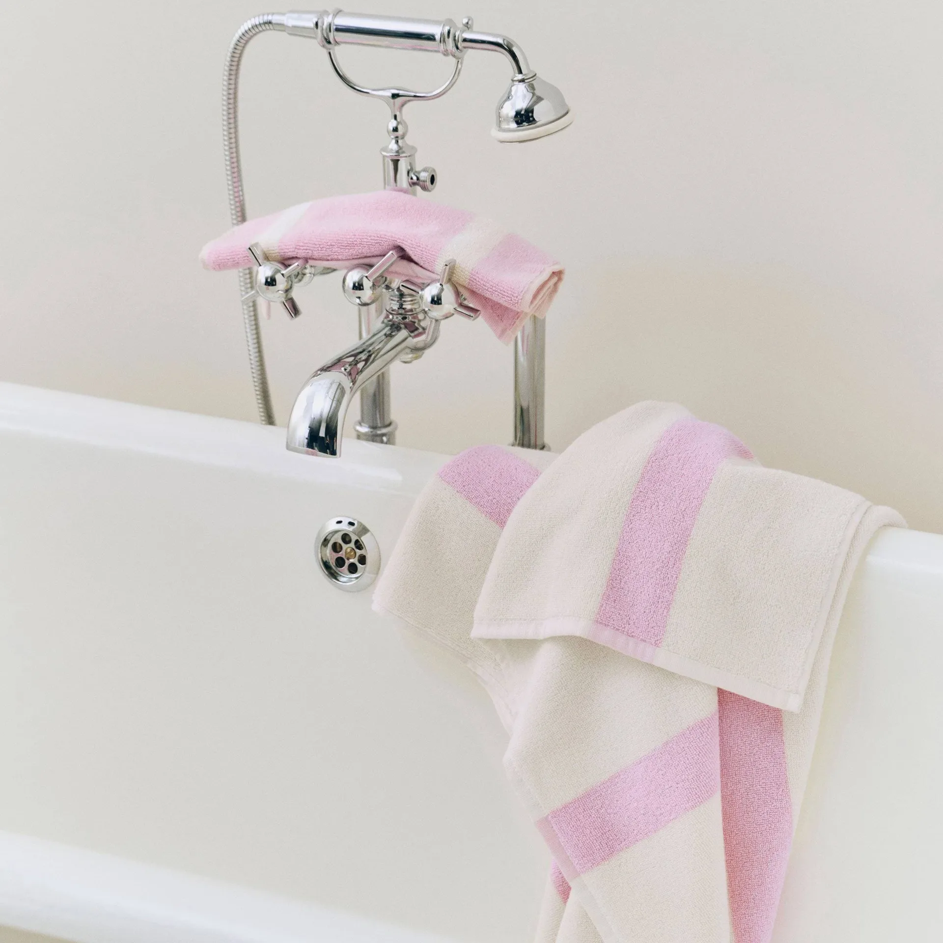 Stripe asciugamano, Cool pink, 70x140 cm HAY