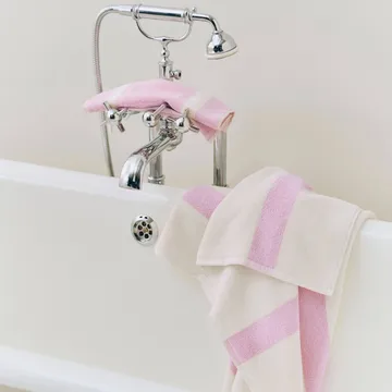 Stripe asciugamano - Cool pink, 70x140 cm - HAY