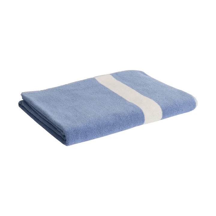 Stripe asciugamano - Dusty blue, 100x150 cm - HAY