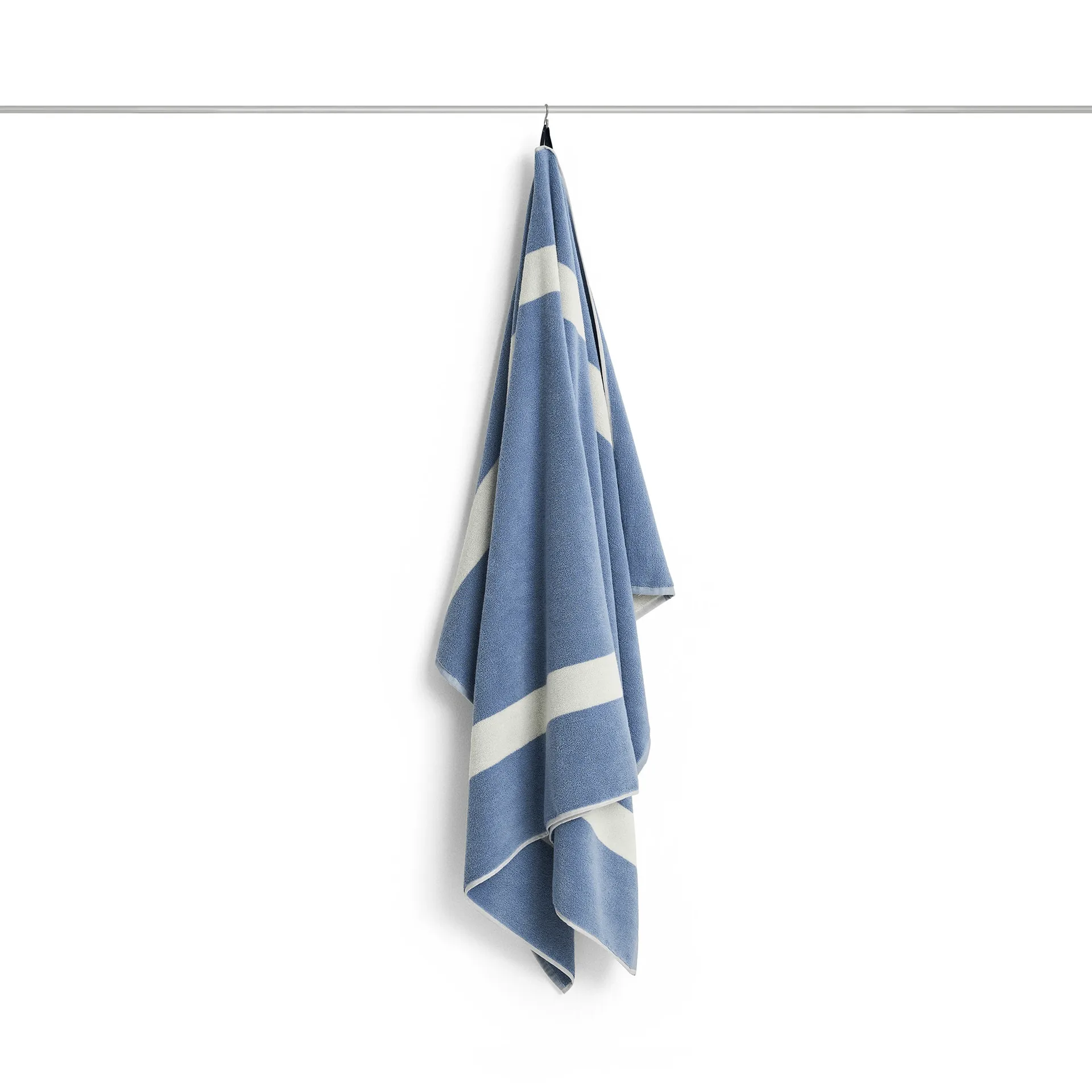 Stripe asciugamano, Dusty blue, 100x150 cm HAY