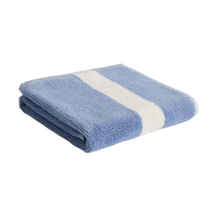 Stripe asciugamano - Dusty blue, 40x60 cm - HAY