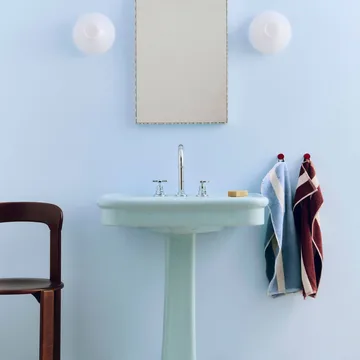Stripe asciugamano - Dusty blue, 40x60 cm - HAY