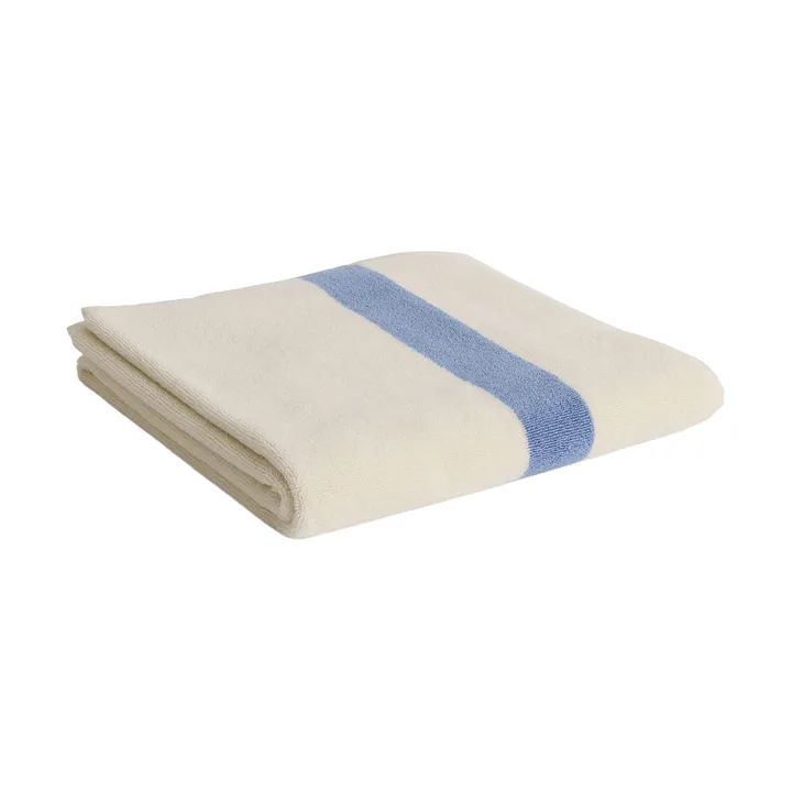Stripe asciugamano - Dusty blue, 70x140 cm - HAY