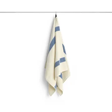 Stripe asciugamano - Dusty blue, 70x140 cm - HAY