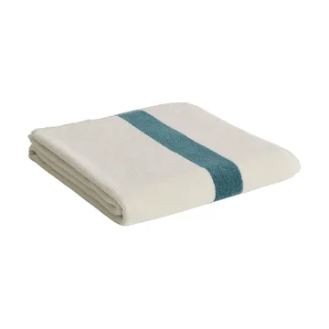 Stripe asciugamano - Petrol blue, 70x140 cm - HAY