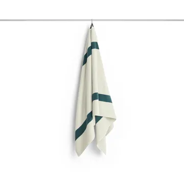 Stripe asciugamano - Petrol blue, 70x140 cm - HAY