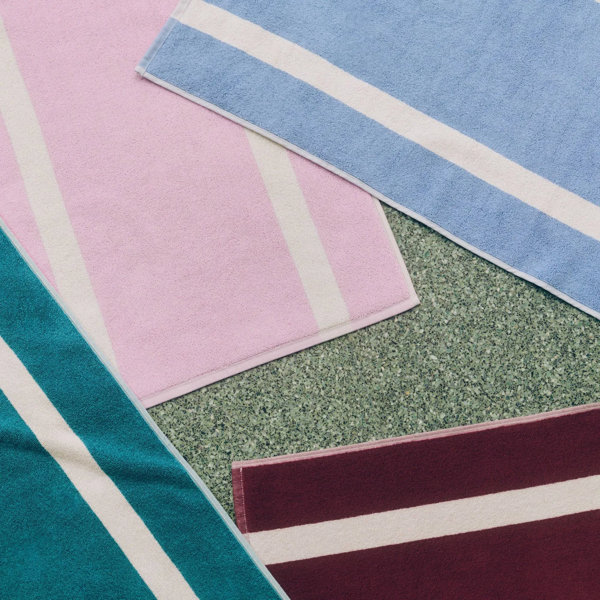 Stripe tappeto da bagno, Cool pink, 50x80 cm HAY