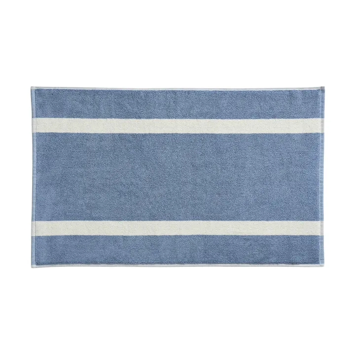 Stripe tappeto da bagno - Dusty blue, 50x80 cm - HAY