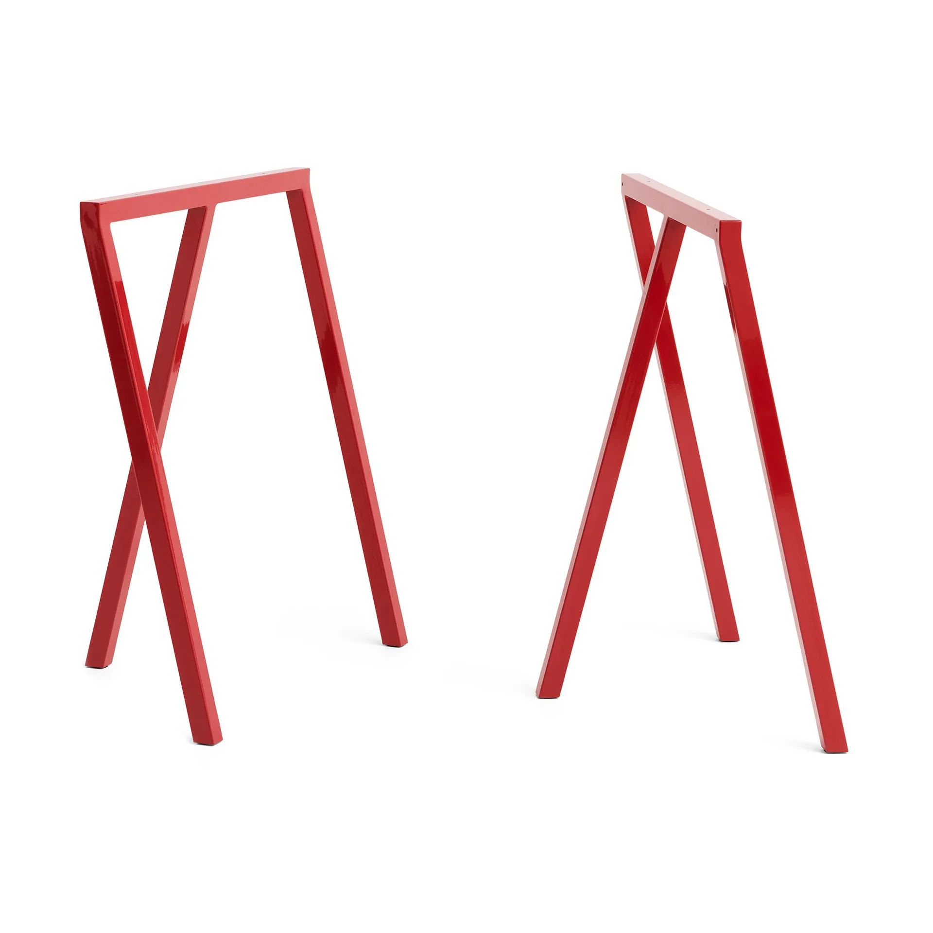 Supporto gambe Loop Stand Frame 72 cm confezione da 2, Maroon red HAY