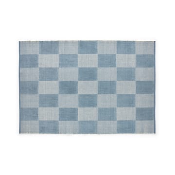 Tappeto Check piccolo - blu chiaro, 140x200 cm - HAY