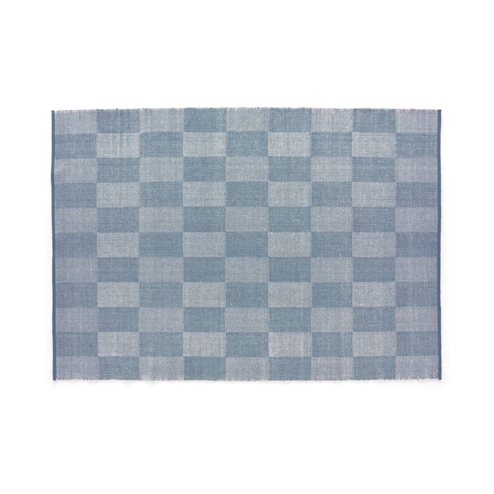 Tappeto Check piccolo - blu chiaro, 170x240 cm - HAY