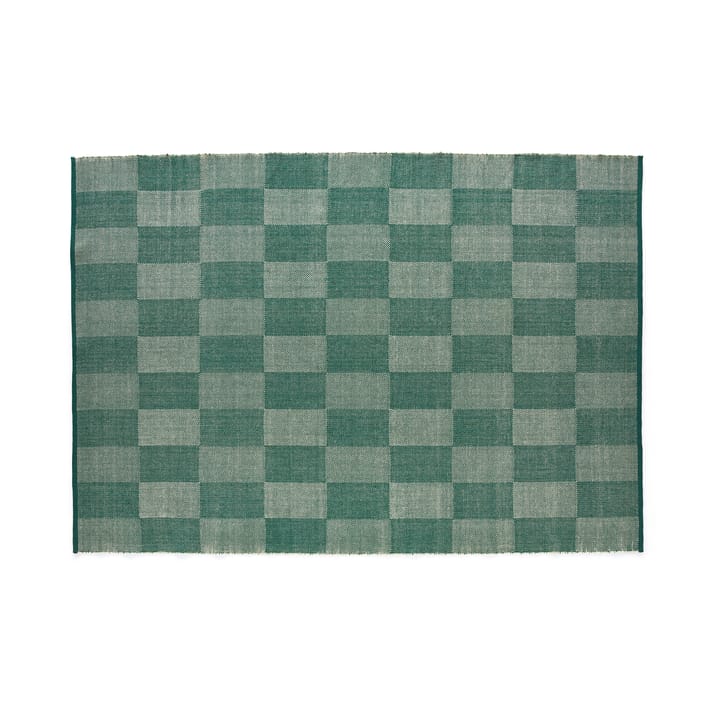 Tappeto Check piccolo - verde, 170x240 cm - HAY
