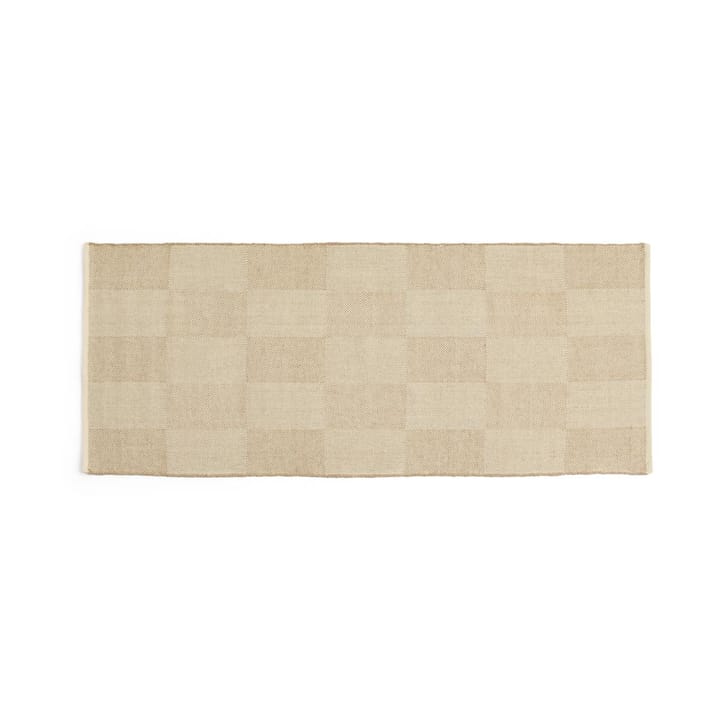 Tappeto Check  - Sabbia, 80x200 cm - HAY