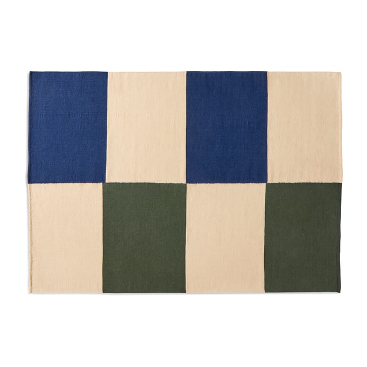 Tappeto Ethan Cook Flat Works  170x240 cm - Peach green check - HAY