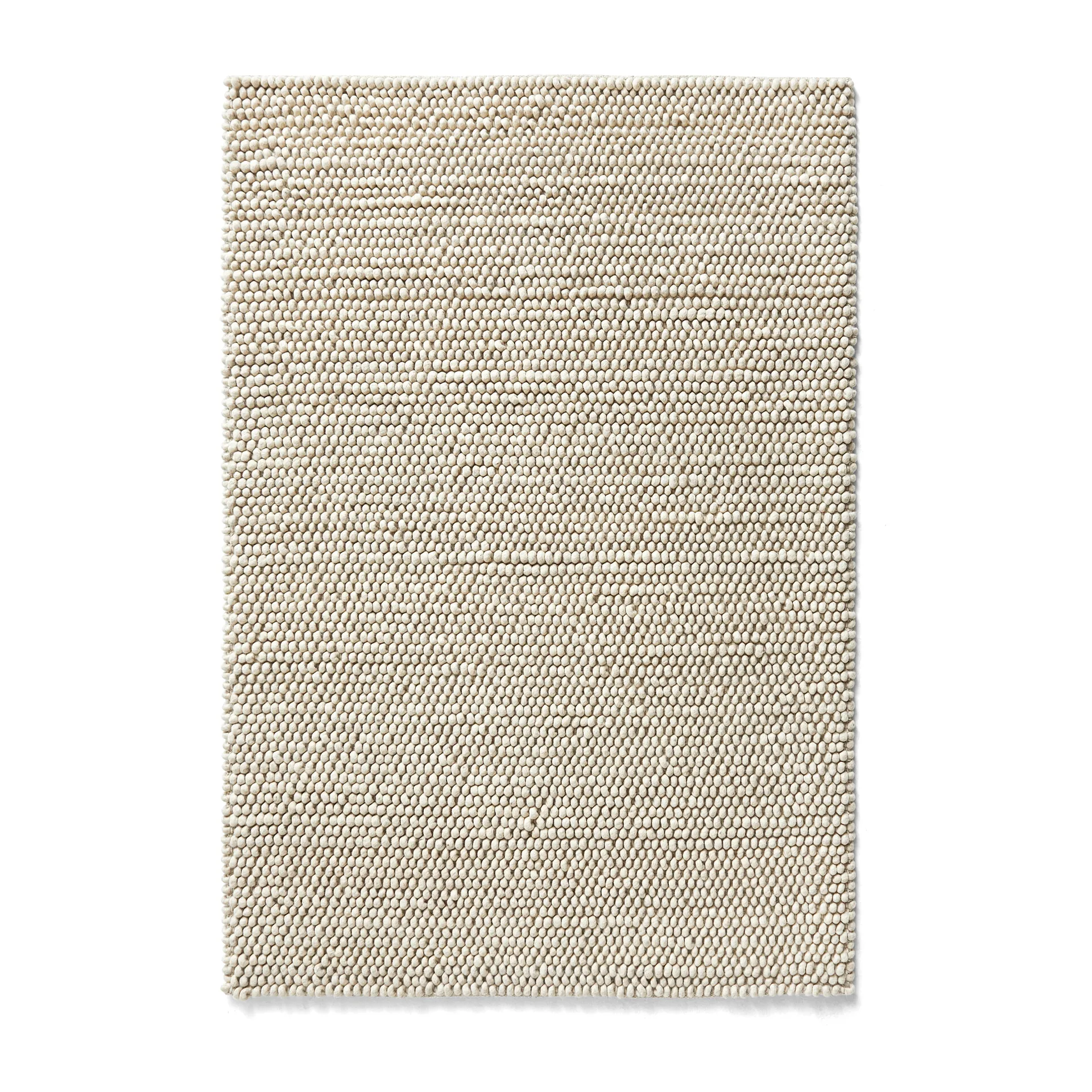Tappeto in lana Peas 140x200 cm, Soft grey HAY