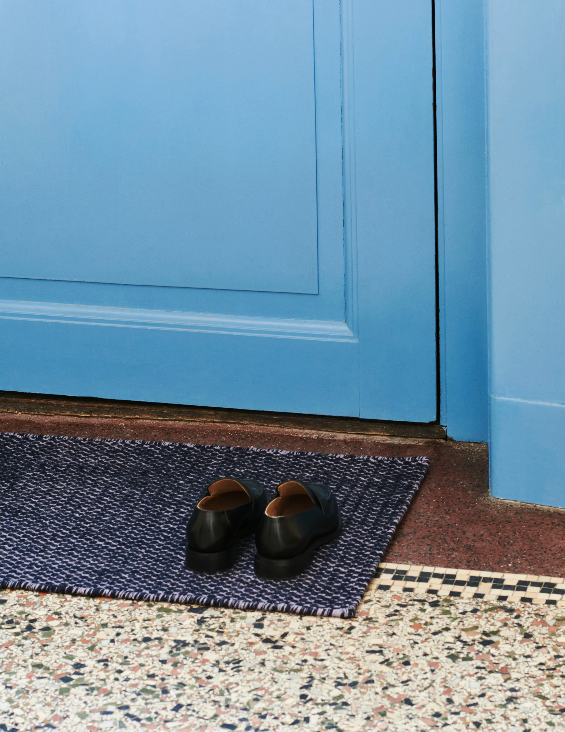 Tappeto kilim Moiré 52x95 cm, Lilac HAY