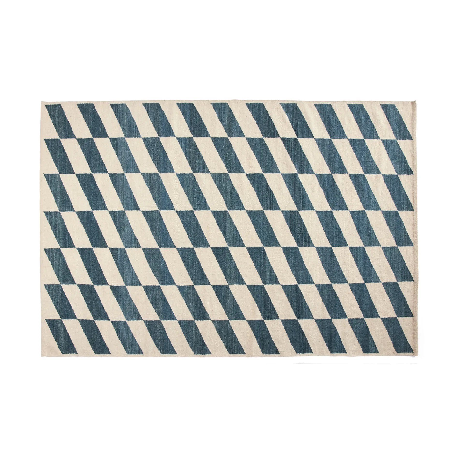 Tappeto Shift Kelim 200x300 cm, Blue HAY