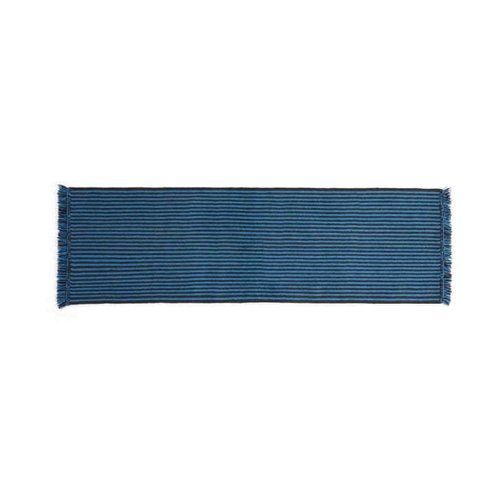 Tappeto Stripes and Stripes 60x200 cm - Blu - HAY