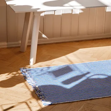 Tappeto Stripes and Stripes 60x200 cm - bluebell ripple - HAY