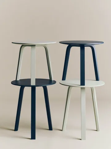 Tavolino da salotto Bella - Blue charcoal, Ø45x39 cm - HAY