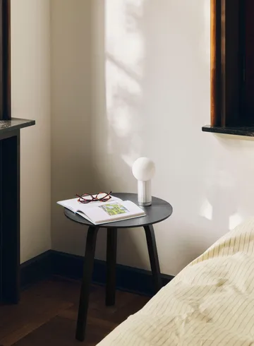 Tavolino da salotto Bella - Blue charcoal, Ø45x49 cm - HAY