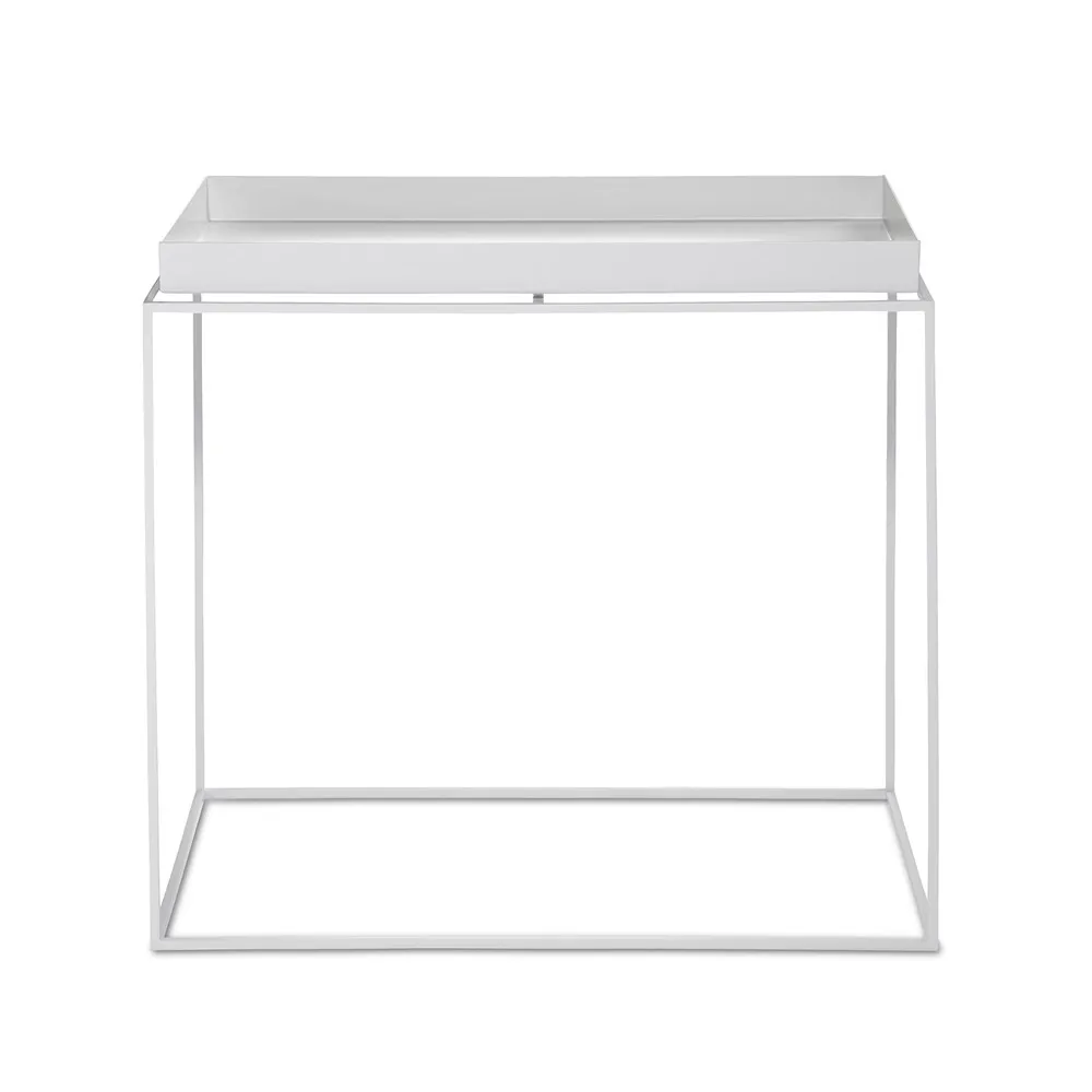 Tavolino da salotto Tray Table, White, large HAY