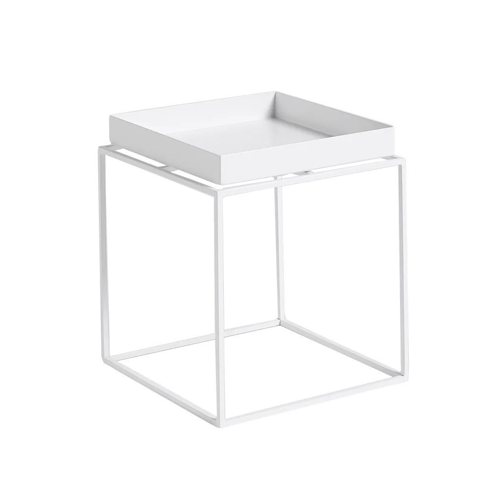 Tavolino da salotto Tray Table, White, small HAY