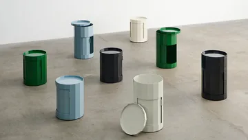 Tavolino Facet Cabinet 100 - Eggshell - HAY