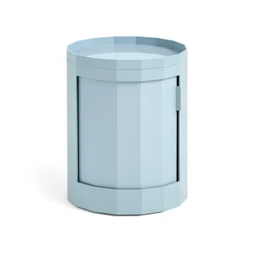 Tavolino Facet Cabinet 100 - Misty blue - HAY