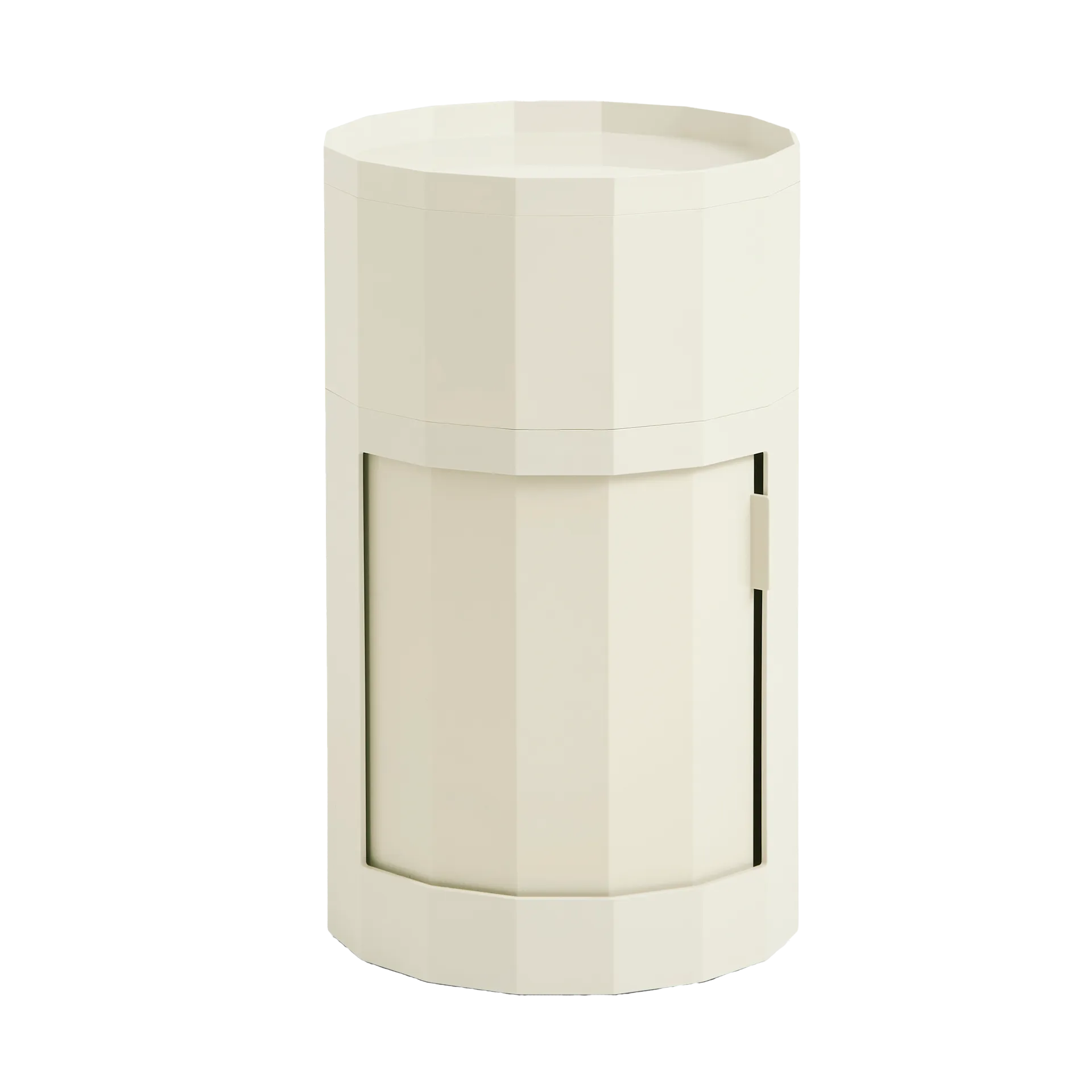 Tavolino Facet Cabinet 101, Eggshell HAY