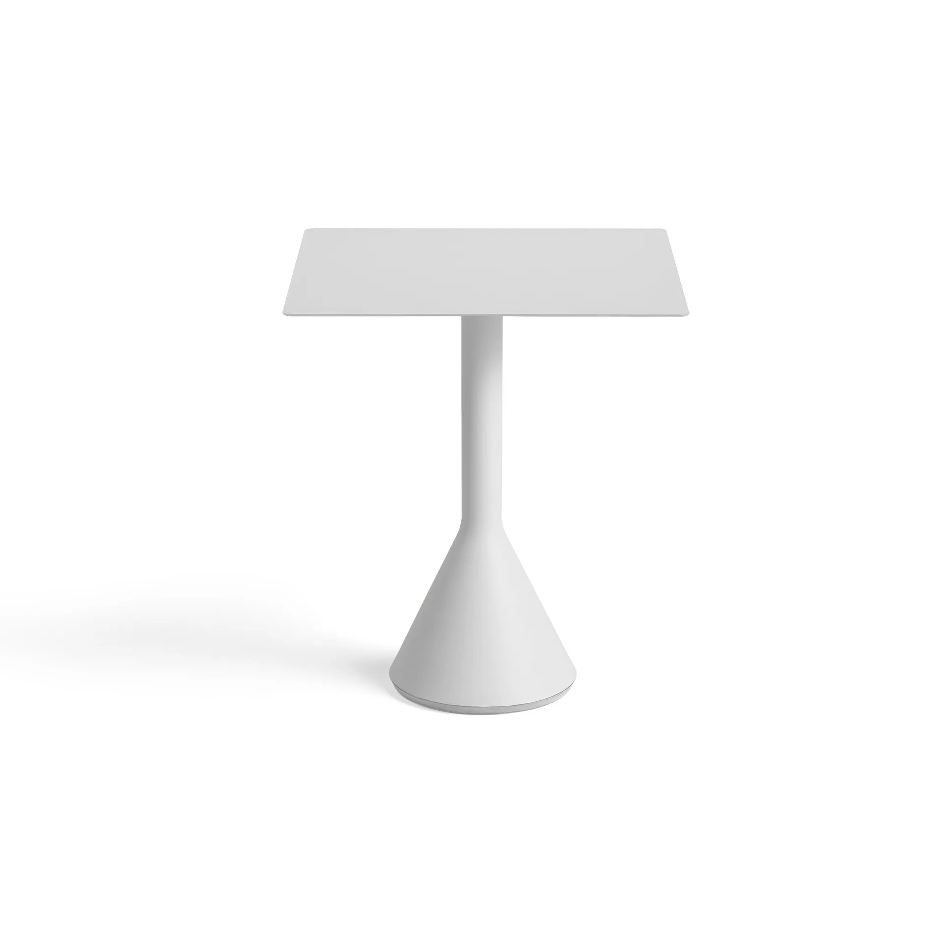 Tavolino quadrato da caffè 65x65 cm Palissade Cone, Sky grey HAY