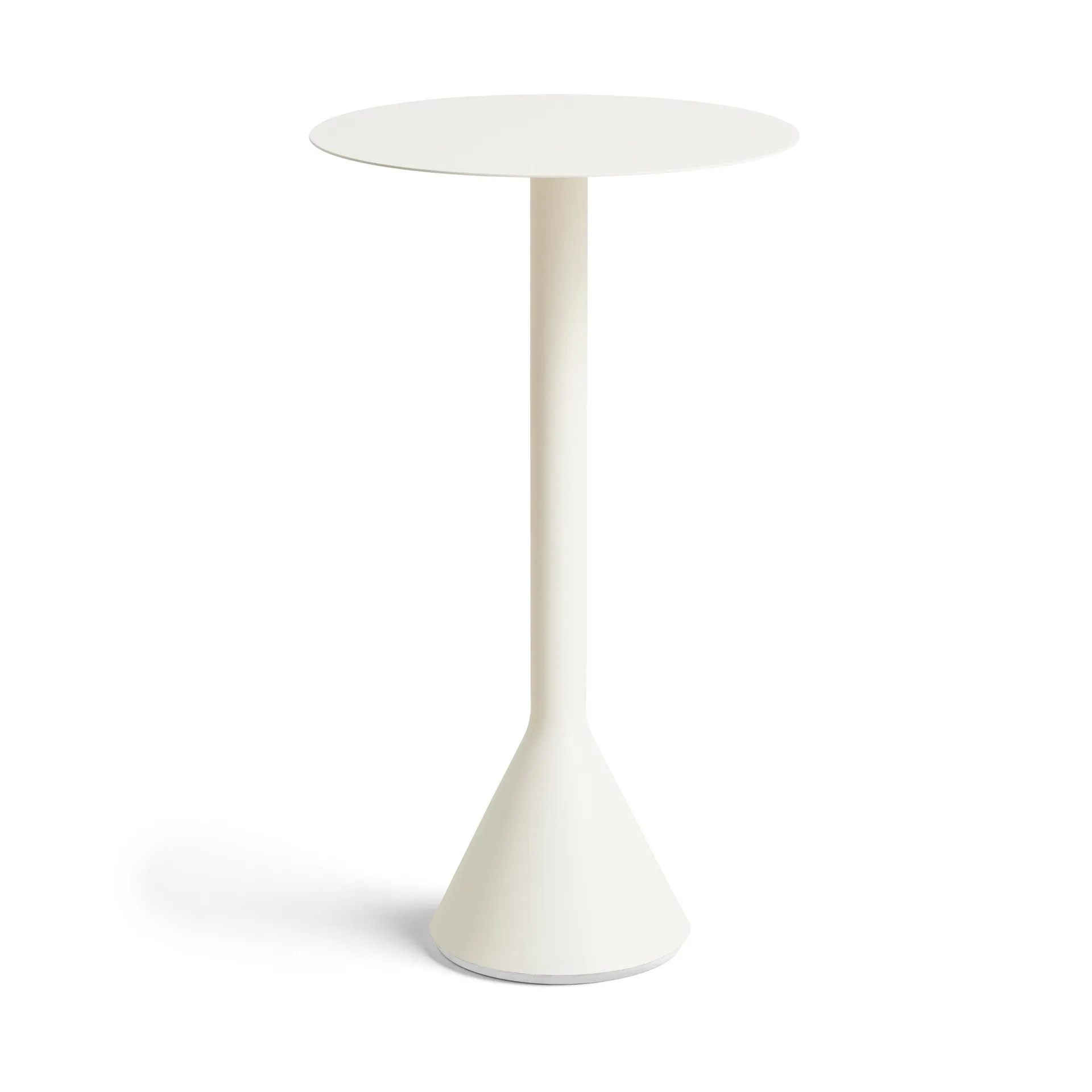 Tavolino rotondo da caffè Palissade Cone, Cream white, Ø60 cm HAY
