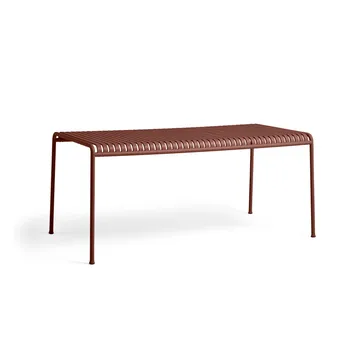 Tavolo da pranzo Palissade 170x90 cm - Iron red - HAY