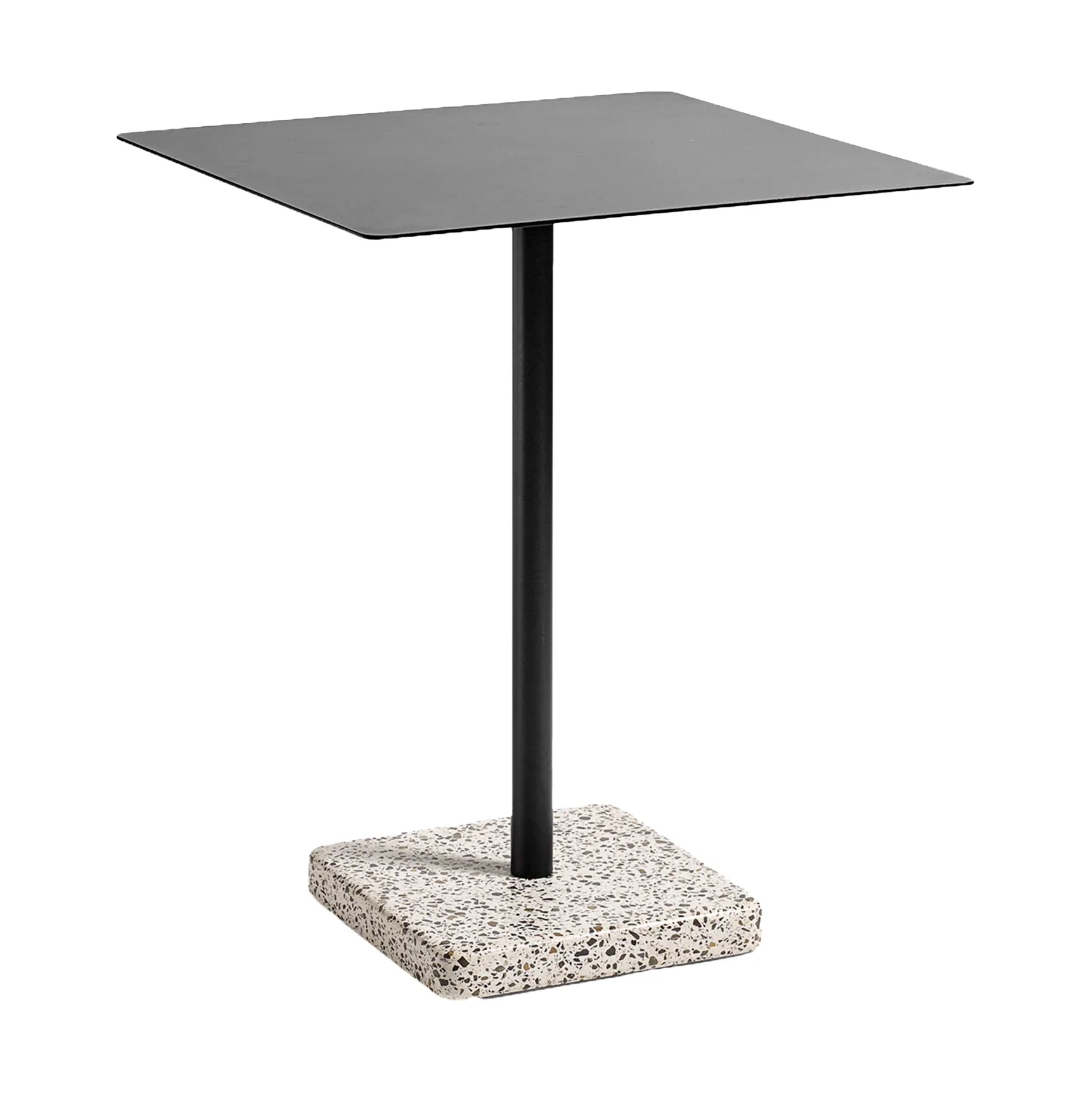 Tavolo da pranzo Terrazzo 60x60 cm, Grey terrazzo-anthracite HAY