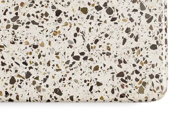 Tavolo da pranzo Terrazzo Ø70 cm - Grey terrazzo-anthracite - HAY