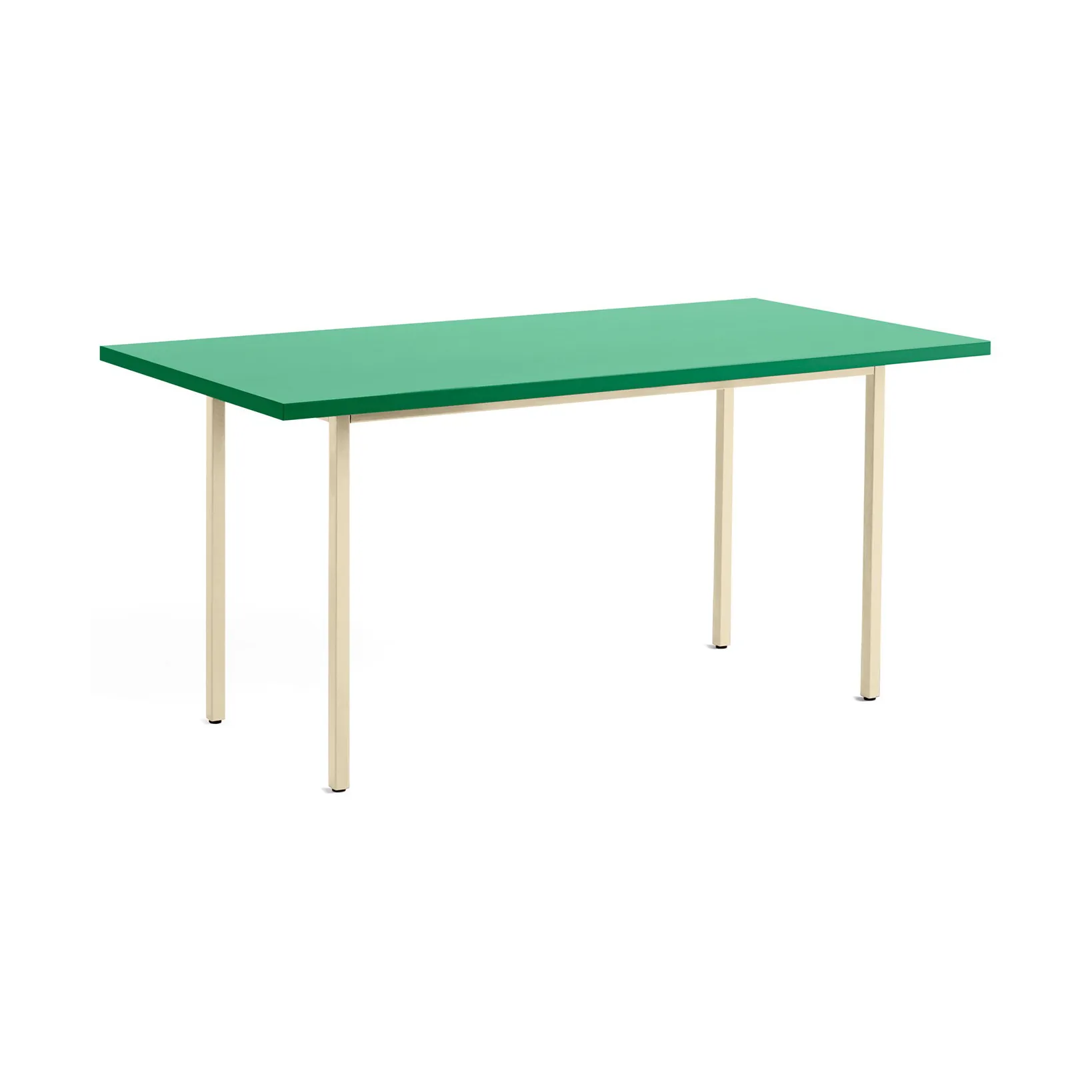 Tavolo da pranzo Two-Colour 82x160 cm, Ivory-green mint HAY