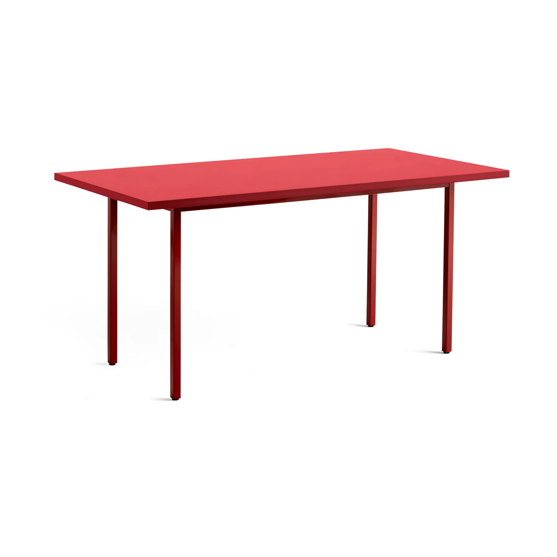 Tavolo da pranzo Two-Colour 82x160 cm, Maroon red-red HAY