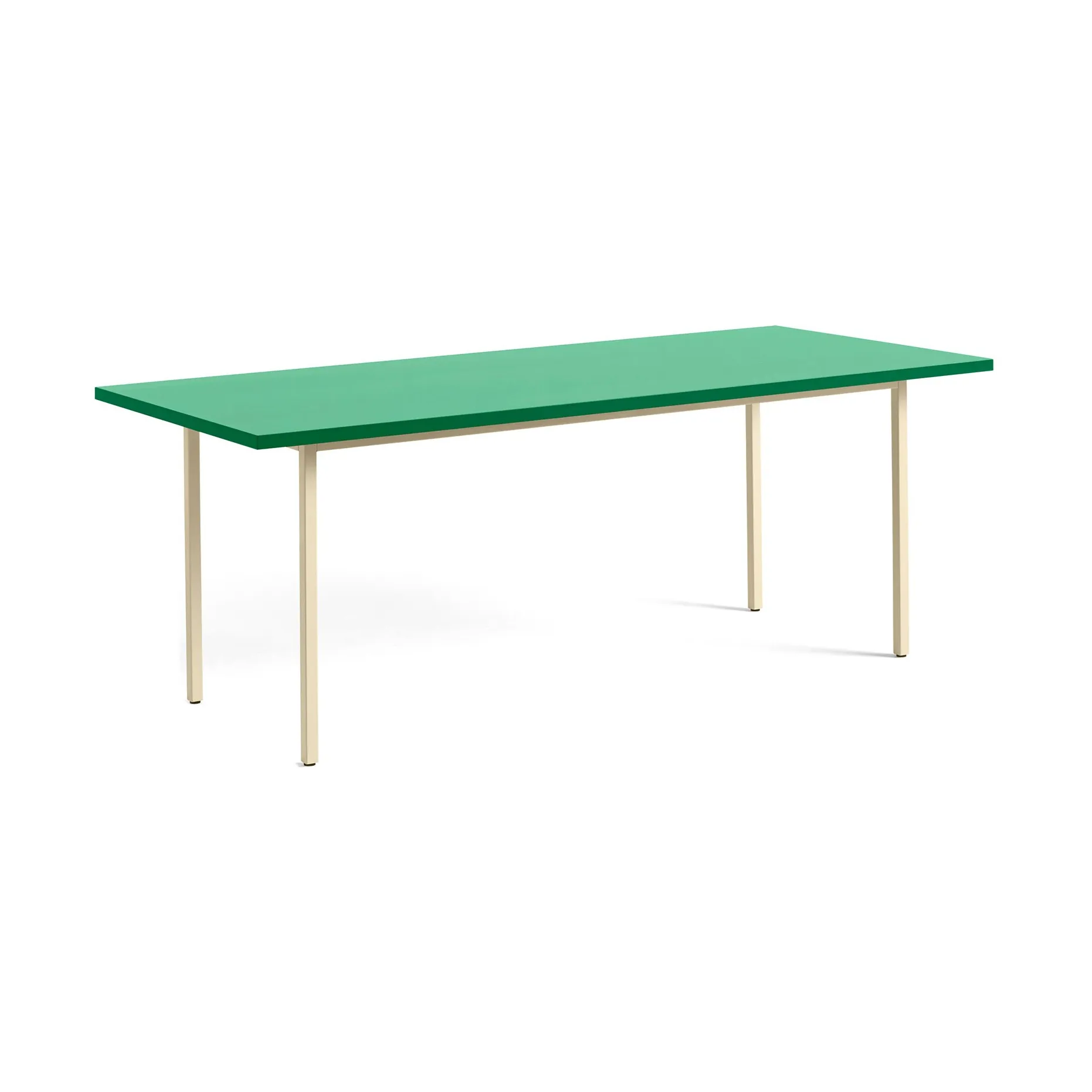 Tavolo da pranzo Two-Colour 90x200 cm, Ivory-green mint HAY