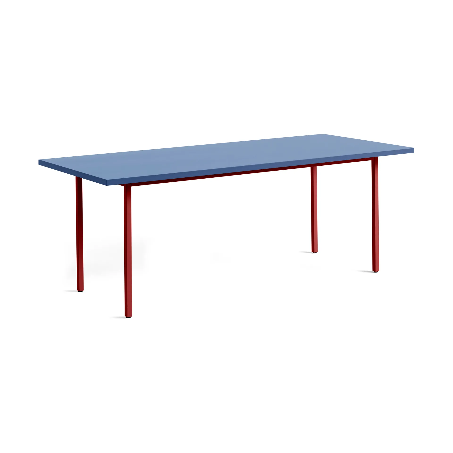 Tavolo da pranzo Two-Colour 90x200 cm, Maroon red-blue HAY