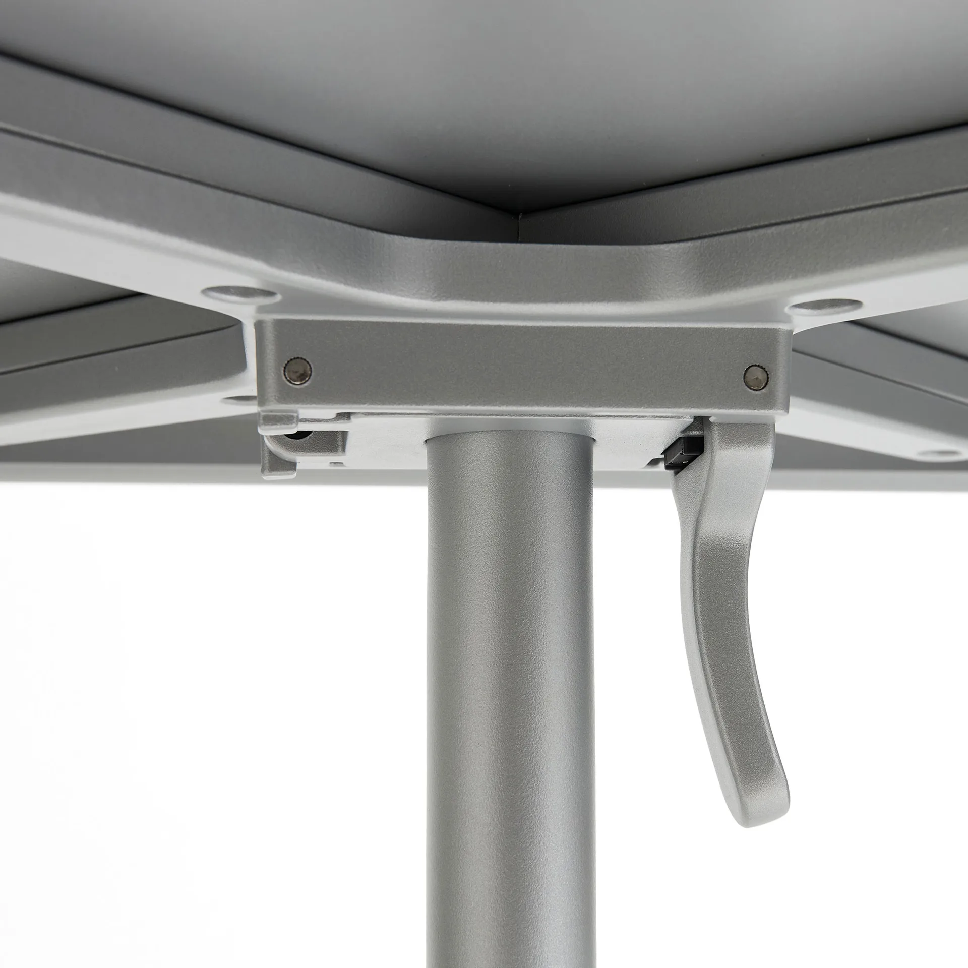 Tavolo Deville 60x70x74 cm, Grigio argento HAY