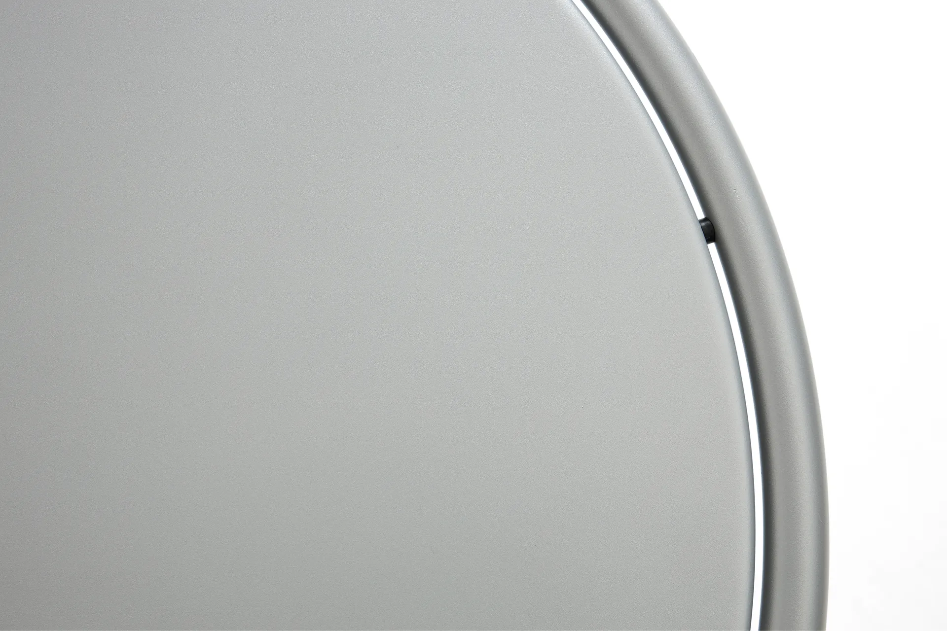 Tavolo Deville, Grigio argento, Ø80x74 cm HAY