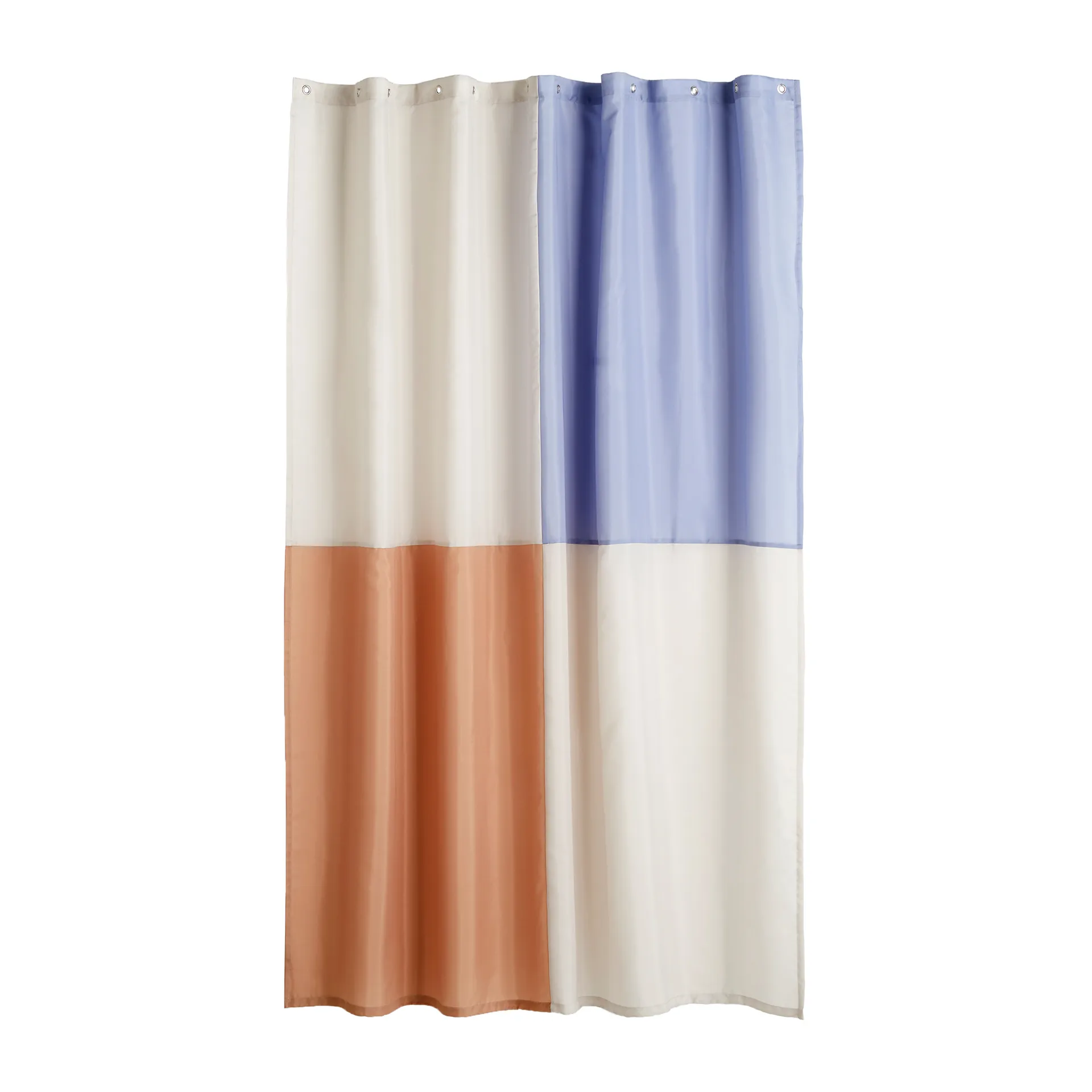 Tenda da doccia con fantasia a quadri "Check" 180x200 cm, Blu HAY