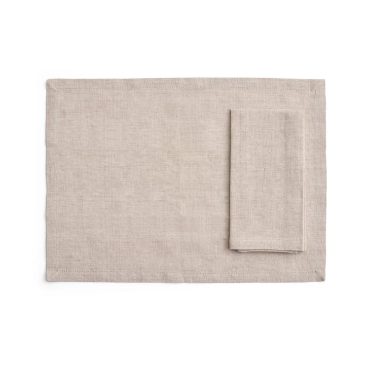 Tovaglietta/tovagliolo Tavolo confezione da 4 - Soft beige - HAY
