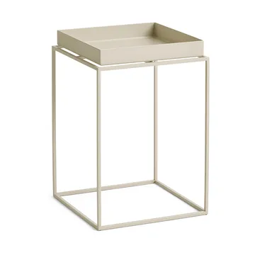 Tray Table tavolino medio - Beige caldo, 30x30x44 cm - HAY