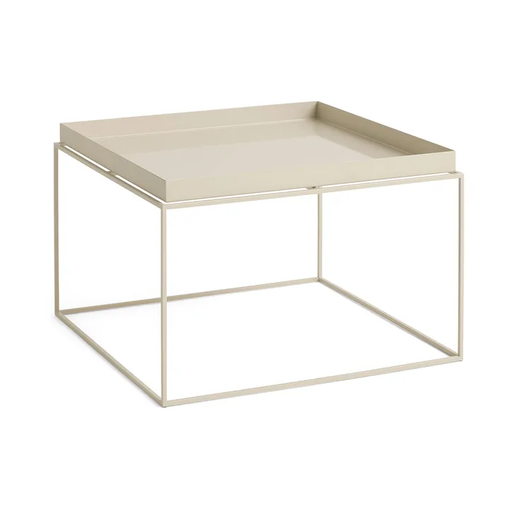Tray Table tavolino medio - Beige caldo, 60x60x39 cm - HAY