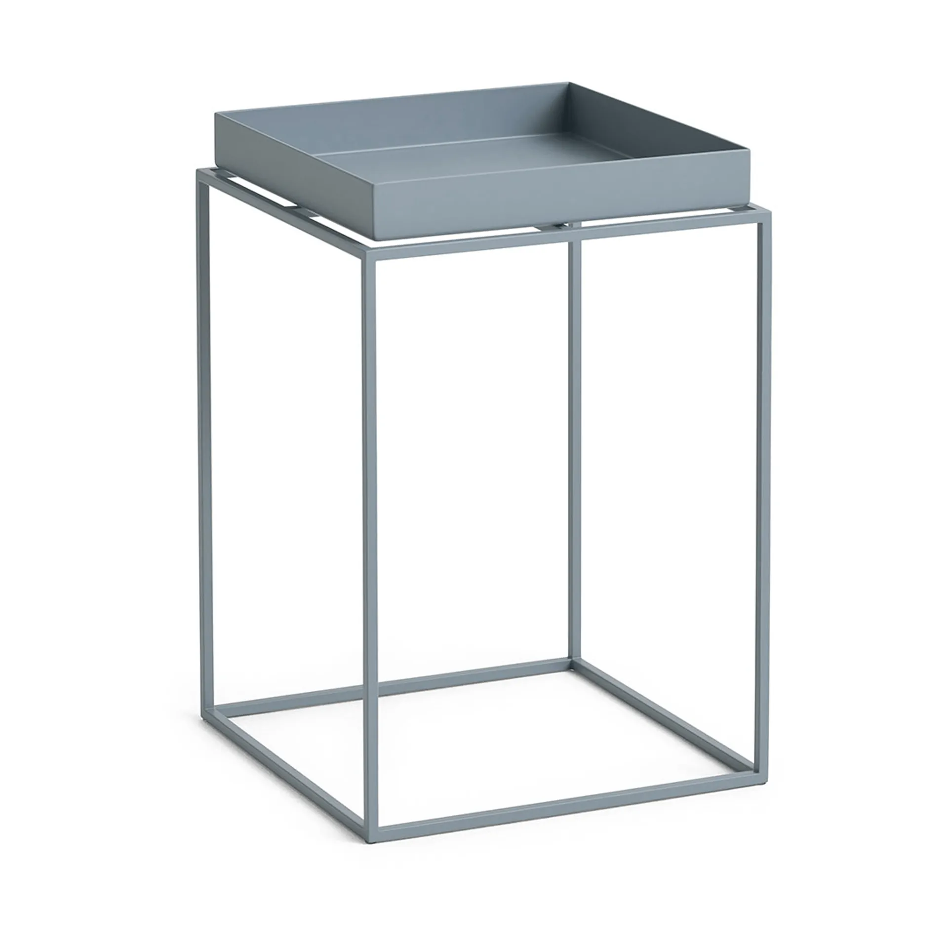 Tray Table tavolino medio, Pigeon blue, 30x30x44 cm HAY