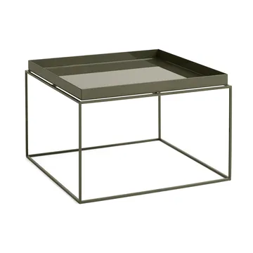 Tray Table tavolino medio - Verde oliva, 60x60x39 cm - HAY